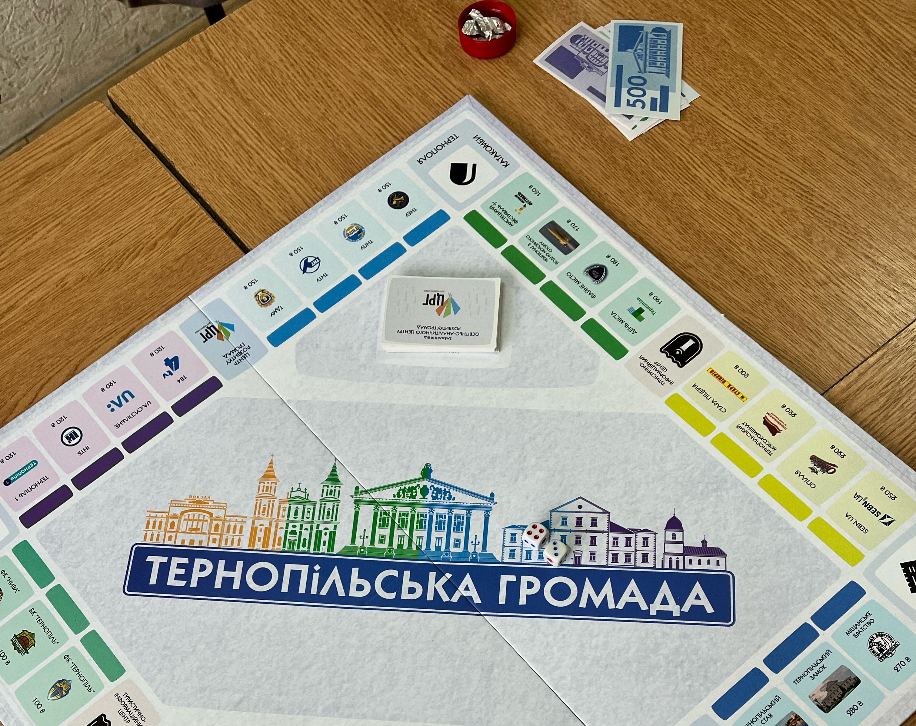 настільна гра “Тернопільська громада”